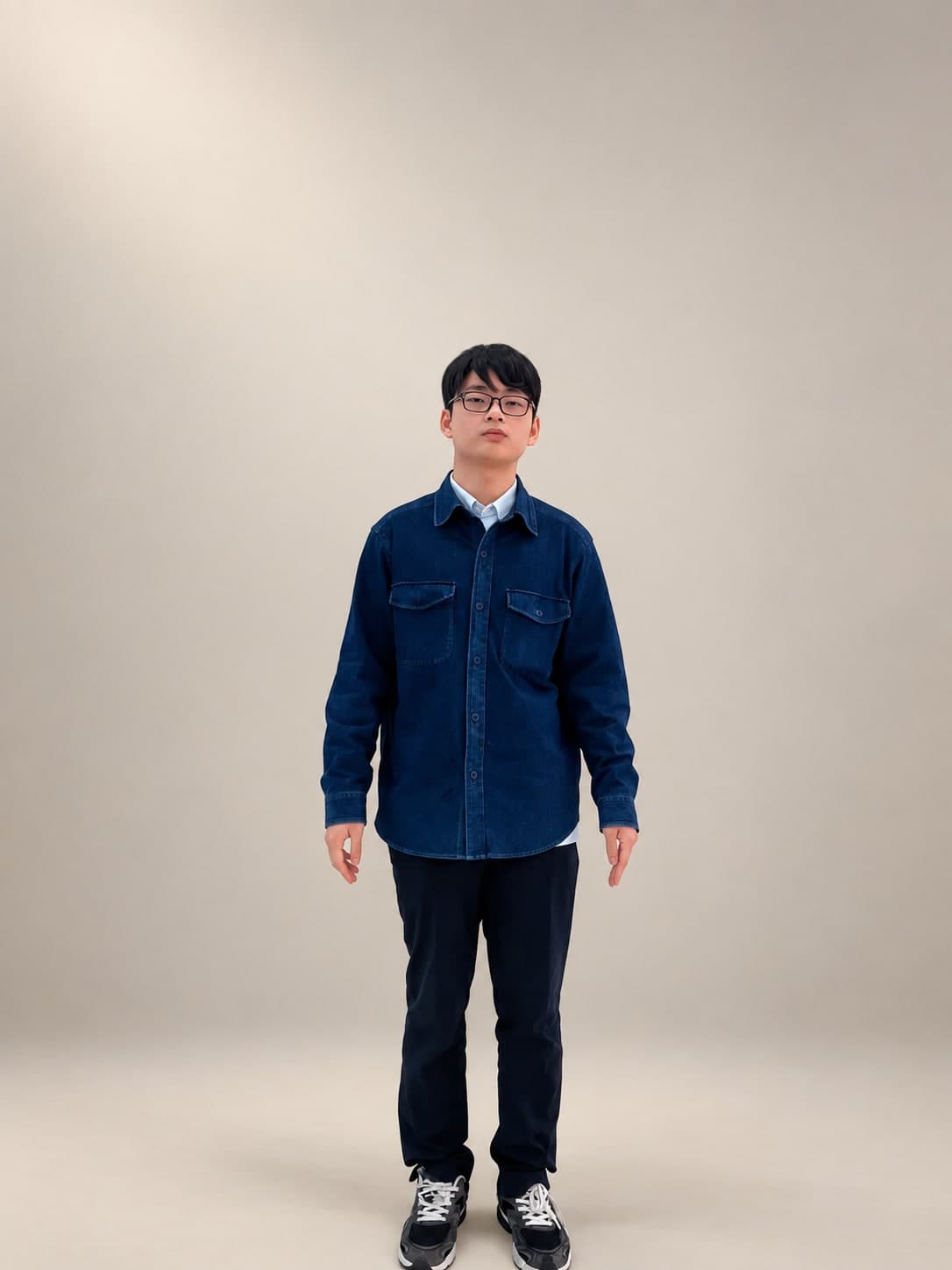 BRILLO 남성 고객 — 디렉팅 전 전신