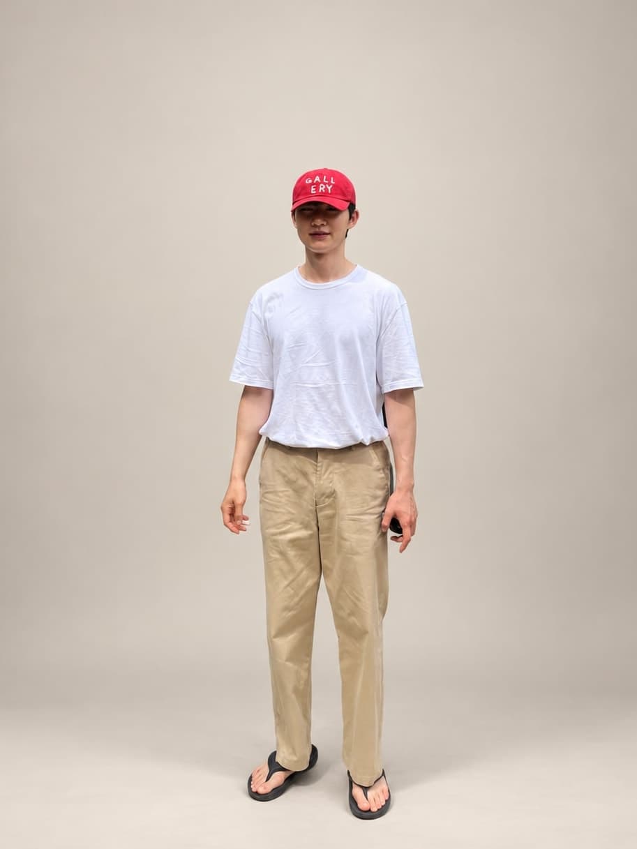 BRILLO 남성 고객 — 디렉팅 전 전신